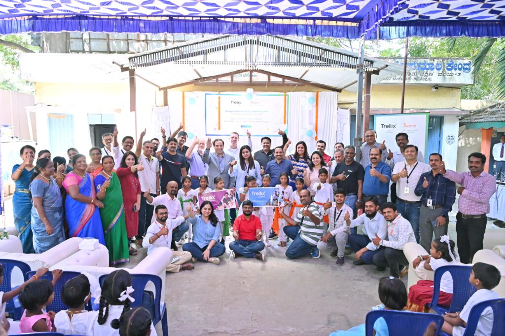 Our India "Accelerator Leadership Team" celebrates the re-opening of the Bangalore Govt. School! With our passion for continuous learning, Trellix funded the Bangalore Govt. School, a school of approximately 180 students from Grade 1 to 10, all from very underprivileged communities. The school's STEM Lab, the "Atal Tinkering Lab" is also funded by Trellix. In addition to funding support, Trellix is also helping the school recruit a teacher for a whole year. This initiative proudly supports our commitment to bridging educational gaps and empowering the next generation to pursue their dreams. We believe every child deserves access to quality education and the chance to innovate, and we are proud to play a role in making that a reality.